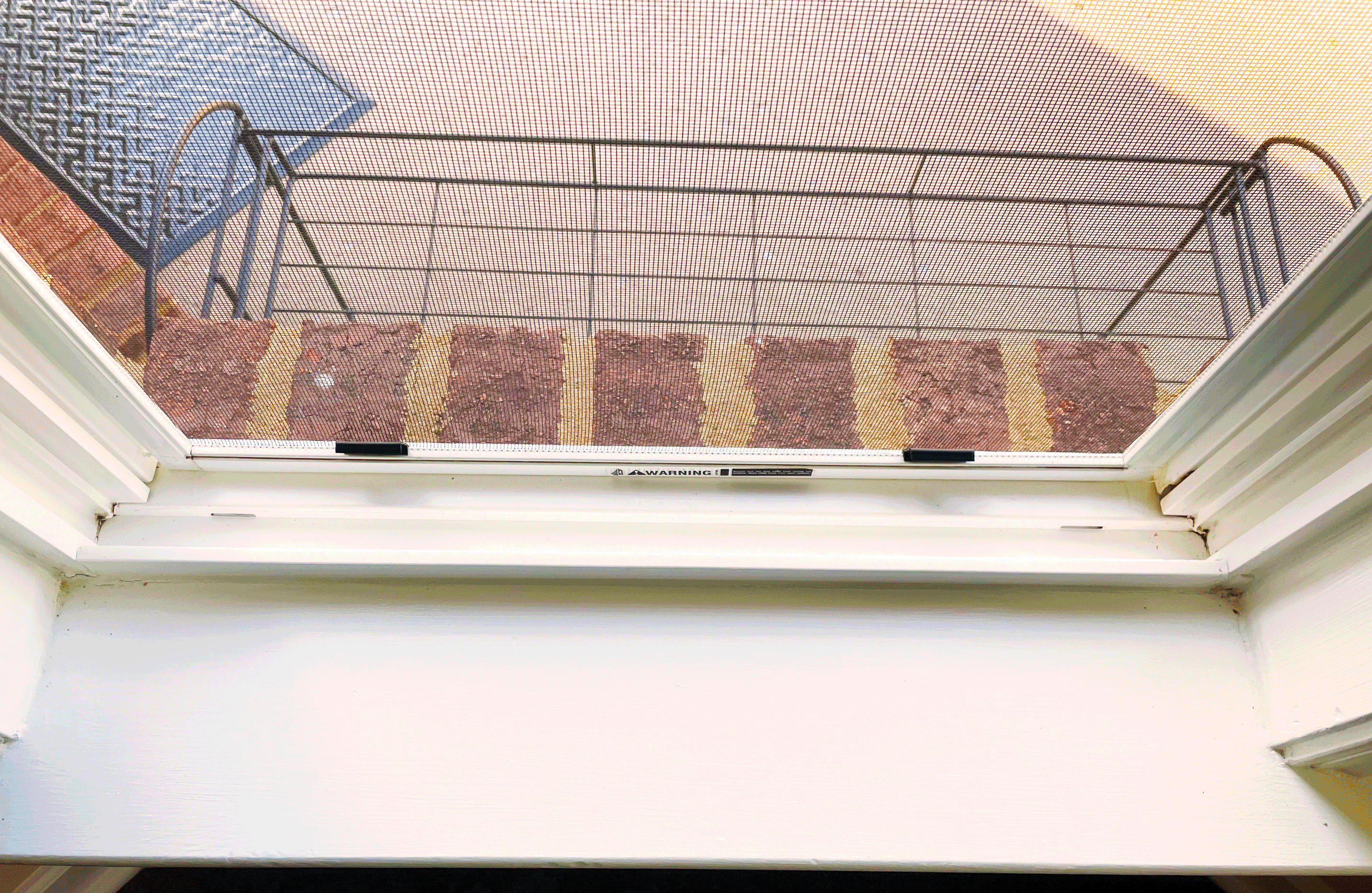 window track cleaning
